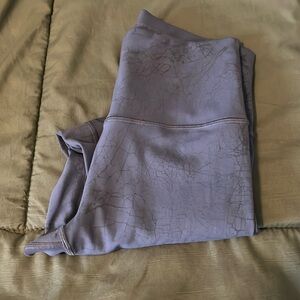 Lululemon Wunder Train Thread Dye Night Sea Black 23” Size 6